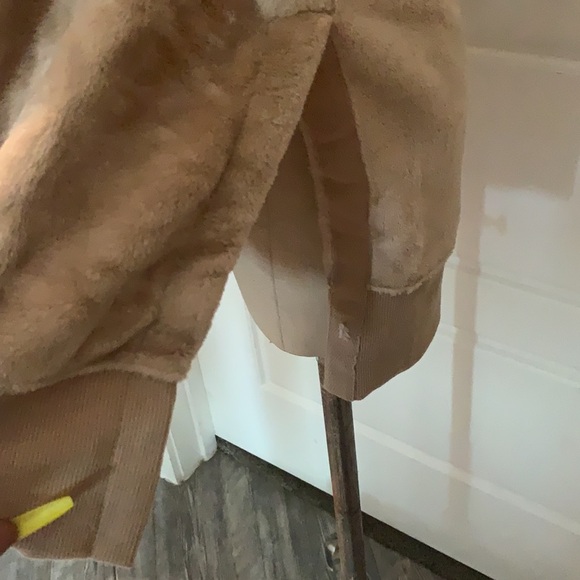 NWT Suede Sweatshirt, Size L - Picture 4 of 7